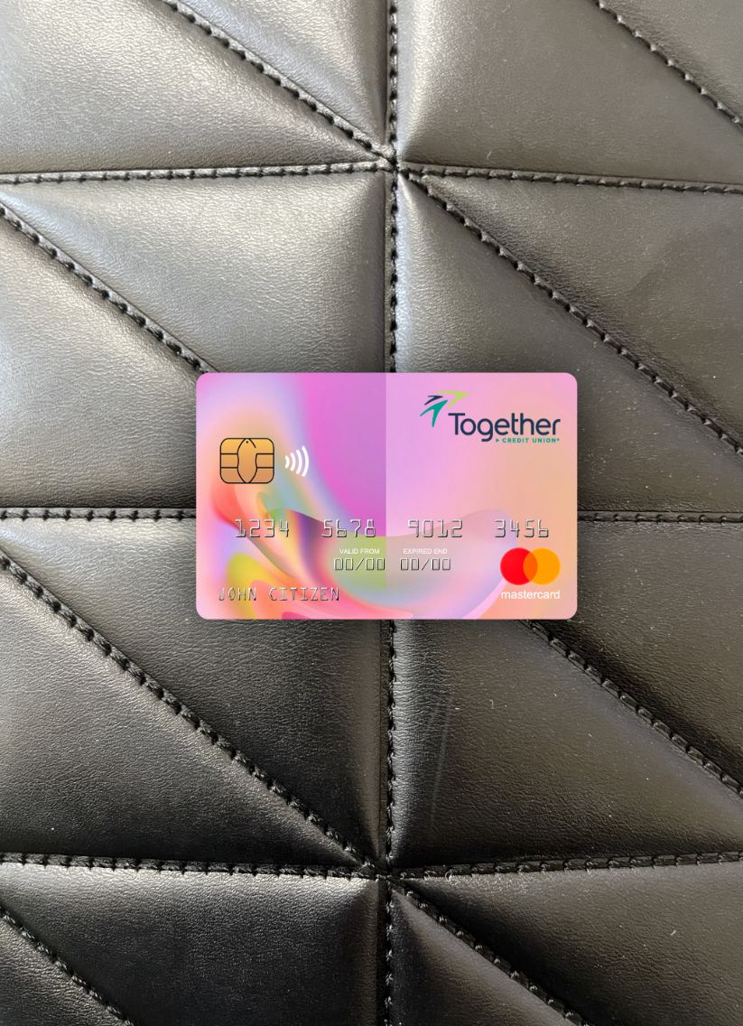 Download USA Missouri Together Credit Union bank mastercard photolook front Photoshop template